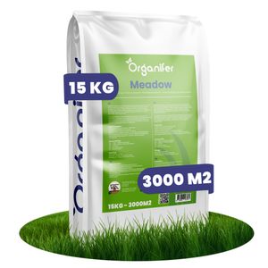 Nasiona Trawy Pastewnej Meadow – dla Koni i Drobnych Zwierząt Hodowlanych (15 kg na 3000 m2) - Organifer