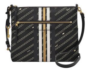 FOSSIL Umhängetasche Fiona Large Crossbody Black / Bone schwarz mehrfarbig