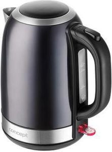 Concept RK3242, 1,7 l, 2200 W, Cremefarben, Edelstahl, Wasserstandsanzeige, Drahtlos