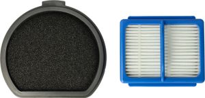 vhbw Filter-Set kompatibel mit AEG QX9-1-ALRG, QX9-1-ANIM, QX9, QX9-1-40GG, ASKQX9 Staubsauger - 2x Filter (Hauptfilter, Vorfilter)