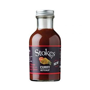 Ketchup Stokes curry o owocowo-pikantnym smaku 490 ml