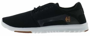 Etnies - Scout Sneaker Herren Fitness Black White Gum Hallen Schuhe Größe 46 (US 12)