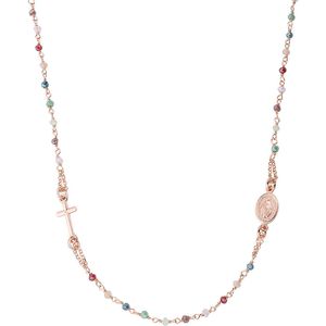 Halsketten   Rosenkranz Amen  Von 43 cm bis 49 cm  Kollektion Rosari - frau