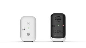 Motorola Nursery BabyPhone PIP10 - 230V - Tragbare Elterneinheit - 300 Meter Reichweite - Inkl. 2 Netzteile - Kunststoff - Weiß