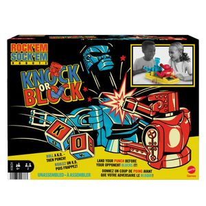 Mattel Games Rock 'em Sock 'em Knock or Block, akčná hra, detská hra