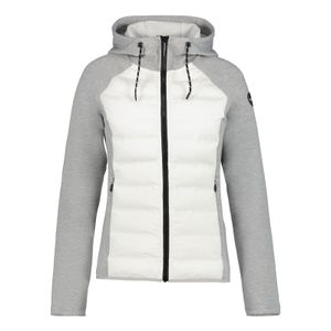 Icepeak Ashburn Midlayer Jacke für Damen mit Kapuze, Farbe:Weiß, Größe:XL Icepeak Ashburn Midlayer Jacke für Damen mit Kapuze, Farbe:Weiß, Größe:XL