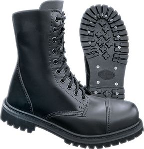 Brandit Topánky Phantom Boots 10 Eyelet v čiernej farbe-45