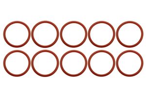 10x O-Ring kompatibel mit Siemens EQ, Bosch Vero, Gaggenau, Neff Kaffeevollautomaten 38x4mm Rot Silikon Dichtung Innen 38mm Außen 46mm