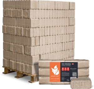 Heizfuxx RUF Original Red 10kg x 96 Gebinde 960kg Palette