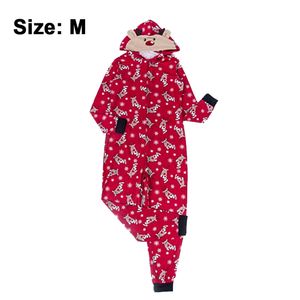 Weihnachten Pyjamas Set Schlafanzug Jumpsuit Hoodie mit Reißverschluss Kapuze Schlafanzüge Overall Hausanzug für die Familien