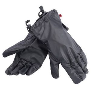 Dainese RAIN nepromokavé návleky na rukavice černé velikost XL