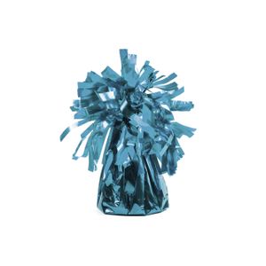 ballongewicht 14 cm Folie hellblau