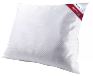 Vankúš na spanie 70x80 OUTLAST Senna Home obojstranný, nastaviteľný, so zipsom, antialergický, granulovaná výplň, pre astronautov, NASA, biely