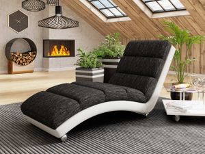 MIRJAN24 Sessel Holiday Relaxsessel Liegesessel Relaxliege mit verchromte Füße Elegant Fernsehsessel Design Wohnzimmer (Soft 017 + Lawa 06)