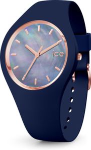 Ice-Watch 016940 ICE pearl twilight small Uhr Damenuhr Kautschuk Blau