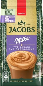 Jacobs Typ Cappuccino Choco mit Milka Geschmack, 400g Jacobs Typ Cappuccino Choco mit Milka Geschmack, 400g