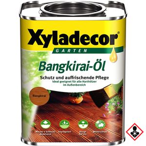 Xyladecor Bangkirai Öl Pflegöl für viele Holzarten geeignet 750ml