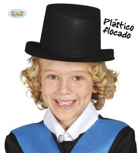 schwarzer Zylinder Hut für Kinder