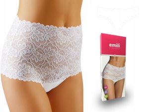 Dámské bavlněné kalhotky Emili ENRICA, barva: bílá, velikost: S