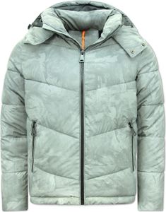 Reflector Grey Pufferjacke Mit Kapuze - L Reflector Grey Pufferjacke Mit Kapuze - L