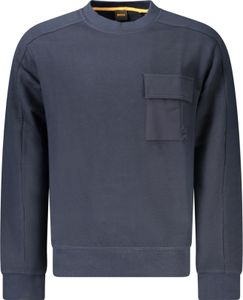 HUGO BOSS HERREN SWEATSHIRT MIT ZIP-UP BLAU : Farbe - Blau, Größe - S Größe: S Farbe: Blau HUGO BOSS HERREN SWEATSHIRT MIT ZIP-UP BLAU : Farbe - Blau, Größe - S Größe: S Farbe: Blau