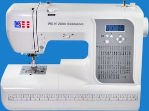 W6 Nähmaschine N 2000 Exklusive