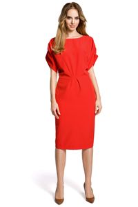 Made of Emotion Formelle Frauenkleider Carita M364 rot XXL