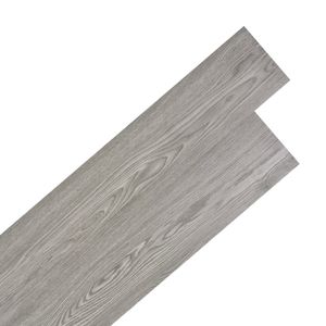 vidaXL PVC dlaždice Samolepicí 5,21 m² 2 mm tmavě šedá