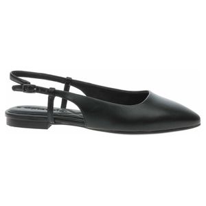 Tamaris Damen Pumps Slingback offen flach spitze Form 1-29402-20, Größe:40 EU, Farbe:Schwarz