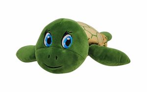 Schildkröte grün mit aufgestickten Augen 25cm Plüsch Kuscheltier (2754)