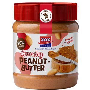 XOX Peanutbutter Crunchy grubo mielone masło orzechowe do smarowania 350g