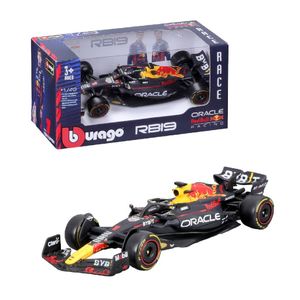 Bburago 38082V Oracle Red Bull RB19 "#1 Max Verstappen" Formel 1 Maßstab 1:43 Modellauto