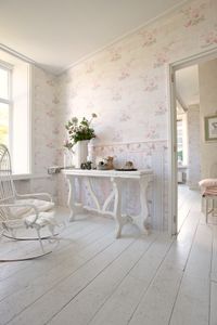 A.S. Création Bordüre Only Borders 9 beige grün rosa 5,00 m x 0,13 m 956651