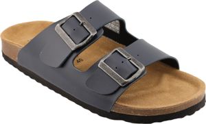 Supersoft Herren Pantolette Leder Kork Schnallen EUR 47