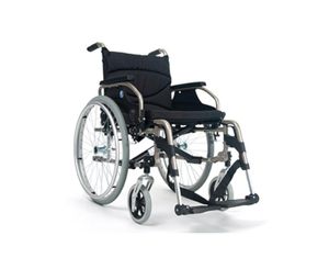Rollstuhl FabaCare V300, Leichtgewichtrollstuhl Sitztiefe bis 52 cm, Faltrollstuhl, viele Einstellungen, faltbar, Transportrollstuhl, Sitzbreite 46 cm