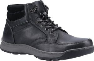 Hush Puppies - Pánské boty "Grover", kožené FS7857 (42 EU) (Black)