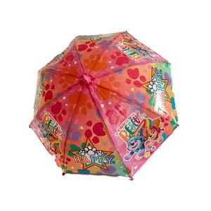 Paw Patrol - "Happy" deštník na tyči pro děti 1369 (jedna velikost) (barevný)