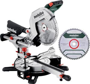 Metabo KGS 305 M 613305900 - Set de Gehrungs- und Kappsäge mit Precision Cut Line, 305 mm, 2. Blatt de Säge de Hartmetall und Funktion de Zugkraft, cable de 2 m