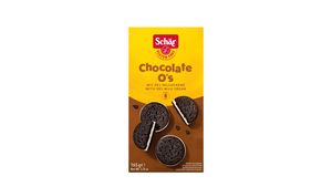Schär Chocolate O'S Glutenfreie Kakao-Kekse mit Milchfüllung 165 G (16 Stück)