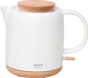 Adler AD 1304 keramická konvice 1200W, 360° otočný podstavec, béžová barva