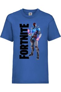 Origin Kinder T-shirt Fortnite Battle Royal Epic Gamer Gift, 9-11 Jahr - 140 / Blau