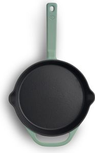 SPRINGLANE Gusseisen Bratpfanne Mint, Ø24 cm - Emailliert - Gusspfanne - Für alle Herdarten inkl. Induktion geeignet