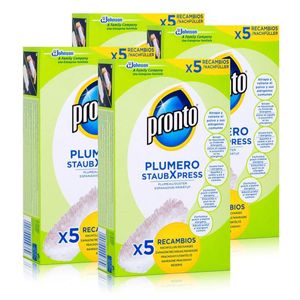 Pronto Plumero StaubXpress Nachfüllpack ohne Griff - 5 Faserköpfe (4er Pack)