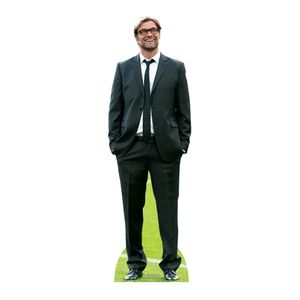 Jürgen Klopp - Fußball Star VIP - Mini Pappaufsteller Standy - 28x90 cm
