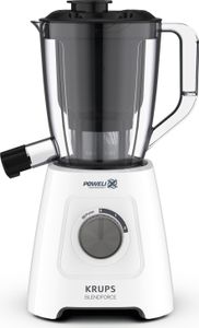 Krups Blendforce 2in1 Standmixer weiß, KB42Q110