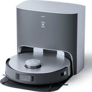 ECOVACS Saug- und Wischroboter DEEBOT X1 PLUS mit automatischer Entleerungsfunktion Black One Size