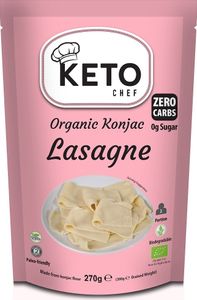 KETO-PASTA (KONJAC-NUDELLASAGNE) GLUTENFREIE270 g - BESSER ALS LEBENSMITTEL (KETO CHEF)