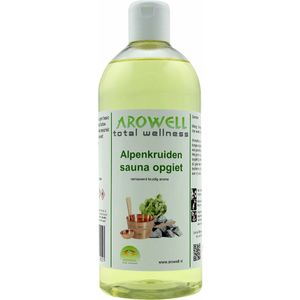 Arowell - Alpenkräuter Saunaaufguss Saunaduftaufguss Konzentrat - 1 ltr