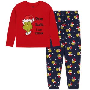 Der Grinch Weihnachten Kinderpyjama, Pyjama mit langer Hose 5-6 Jahre