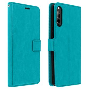 Flip Stand Case Brieftasche & Standfunktion für Sony Xperia L4 – Blau